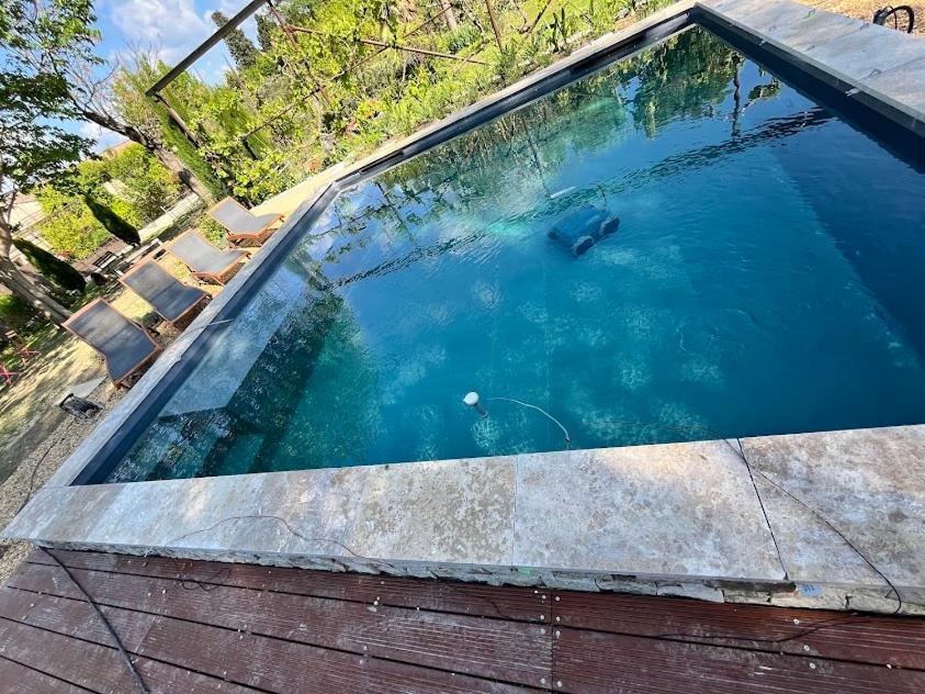 ペルヌ・レ・フォンテーヌLa Provence Avec Piscine Privative En Campagneアパートメント エクステリア 写真